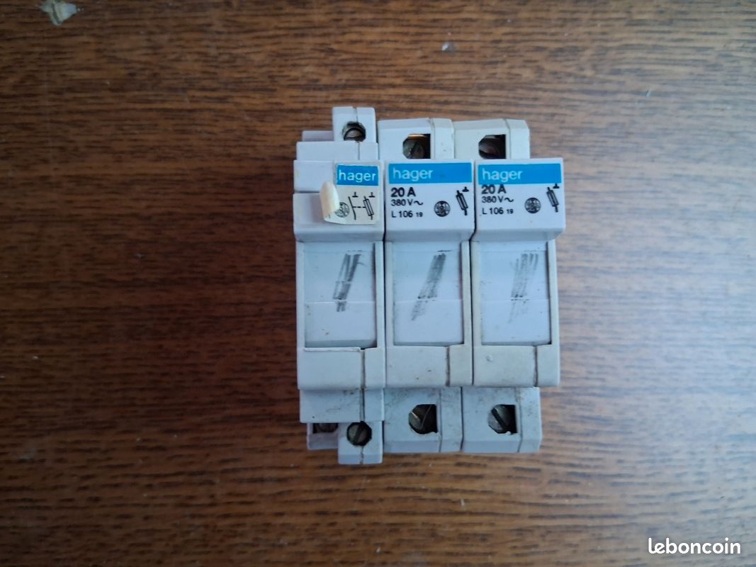 Porte‑fusibles + sectionneurs + contacteurs Hager – Matériel pro (image 6)