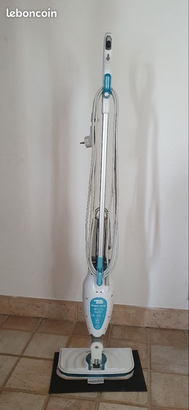 Balai vapeur black et Decker Steam Mop + 2 recharges neuves (image 2)