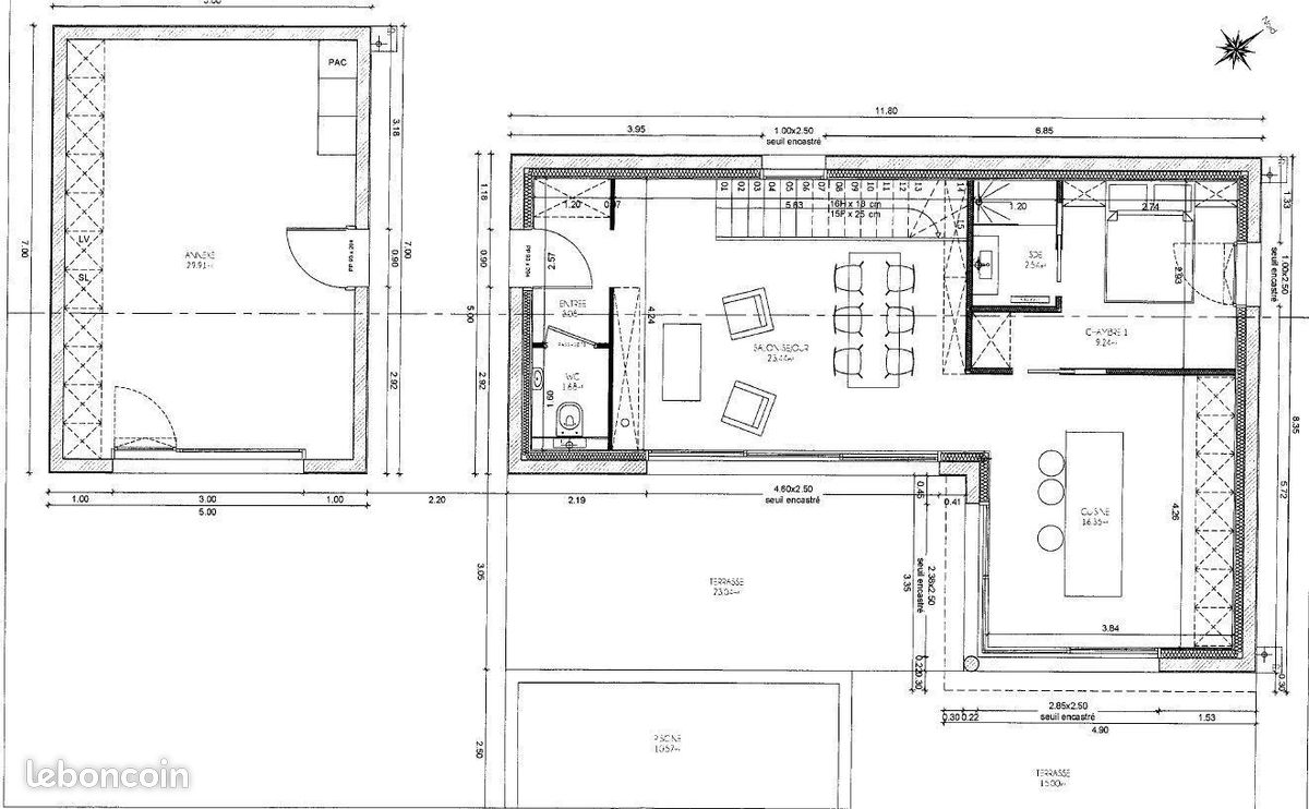 Terrain 742 m² Guichen (image 5)