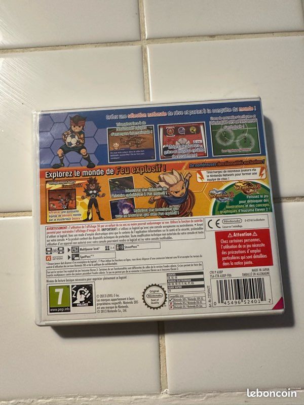 Inazuma eleven 3 - Feu explosif 3DS (image 2)