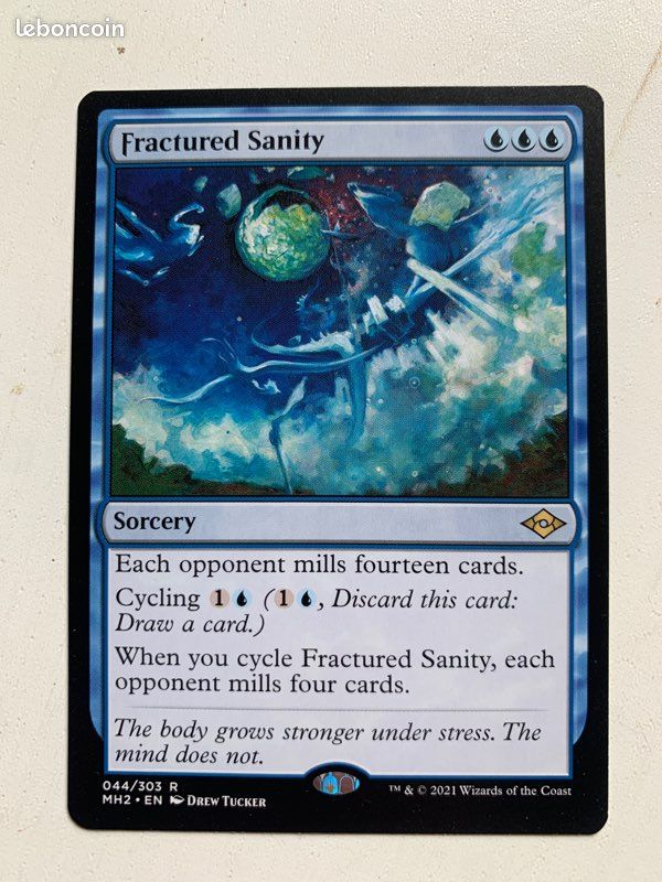MTG - magic - fractured sanity (image 1)