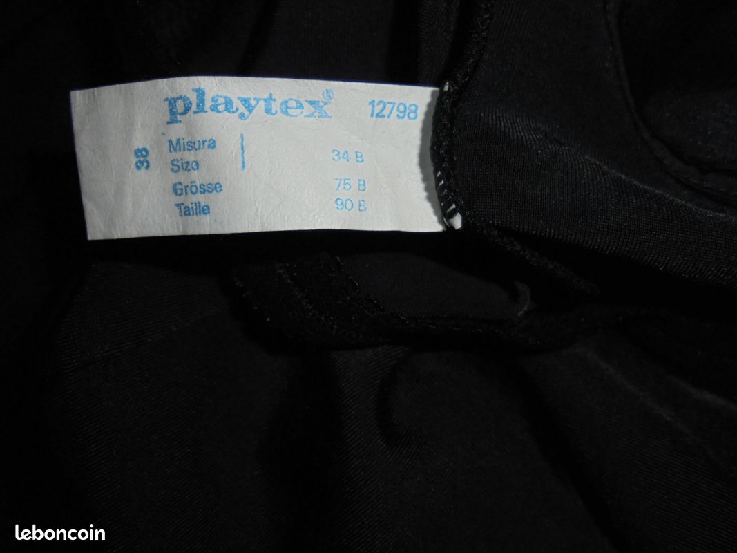 Body gainant «Playtex-Carezza Magica» Taille 90 B, vintage, rétro, luxe (image 13)