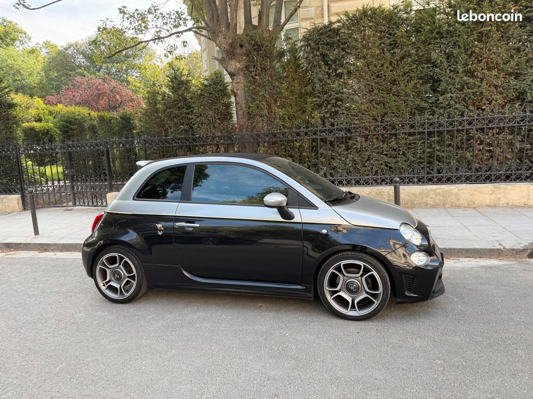 Abarth 500 cabriolet 595 Turismo phase 2 - 165ch - BVA - Beats Audio - Garantie 12 mois (image 4)