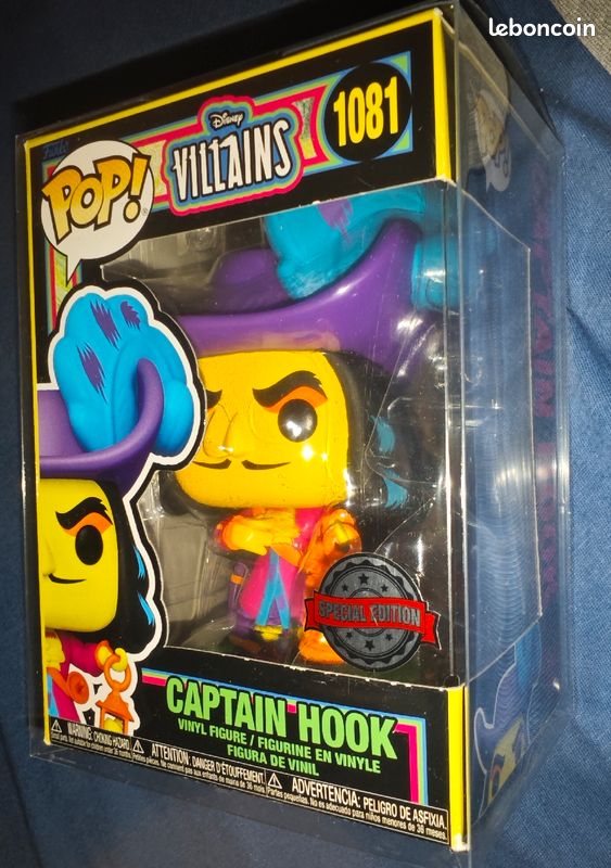 Funko Pop Captain Hook And Tick Tock Funko POP Disney Villains