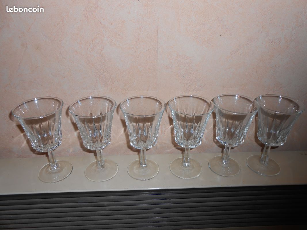 Verres ,Cristal D'Arques modele Versailles(mirza4) (image 4)