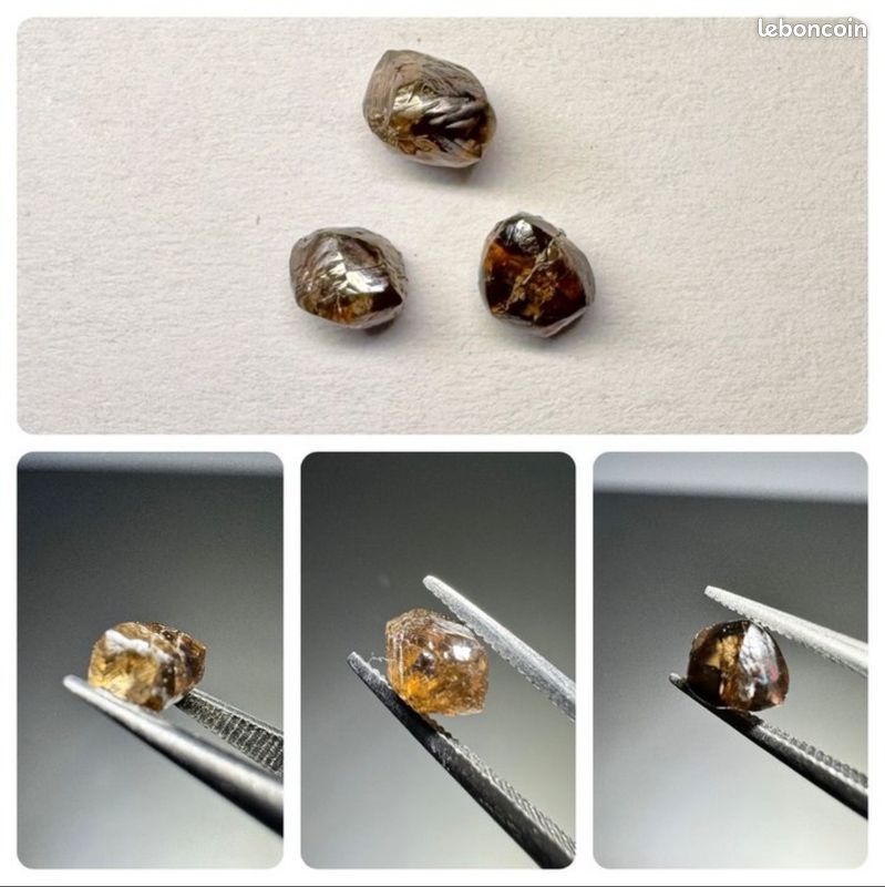 Cruz - Lot de saphirs bruts cristallisés et prismatiques, 100% naturels