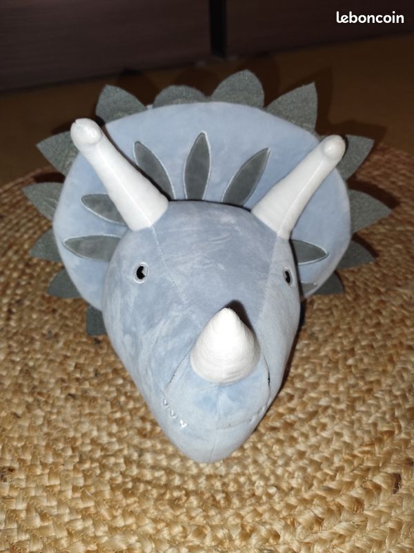 EcoBuddiez Peluche Triceratops 25cm En Bouteilles Recyclées - Doux Et écolo