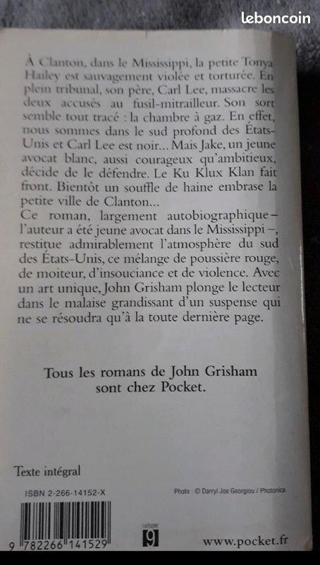 Lot 2 livres Thriller (image 7)