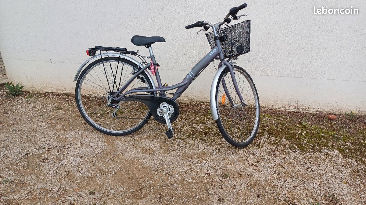 Vélo femme avec panier (image 2)