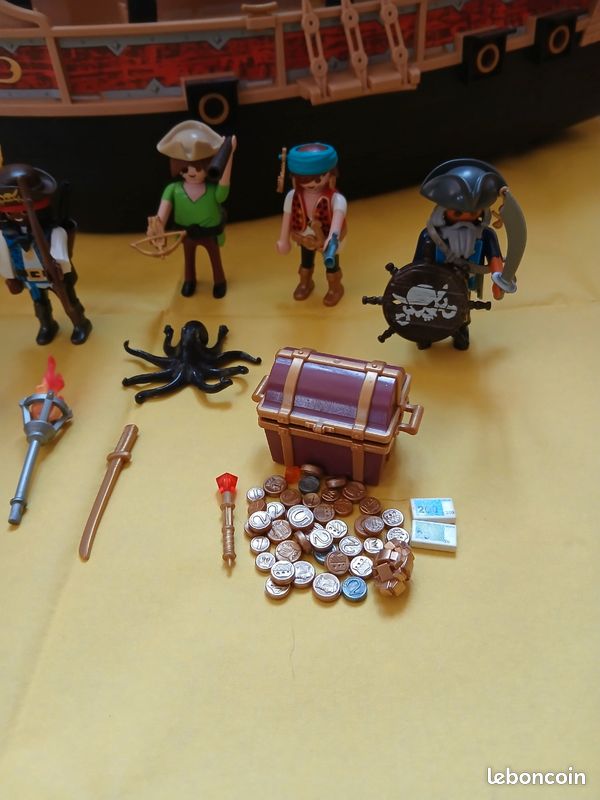 Playmobil Bateau pirate des ténèbres réf 6678 (image 3)