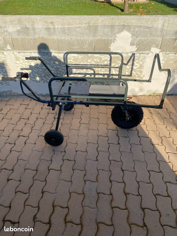 Chariot Electrique Nash Trax Evo Power Barrow - Chariot Pêche Carpe