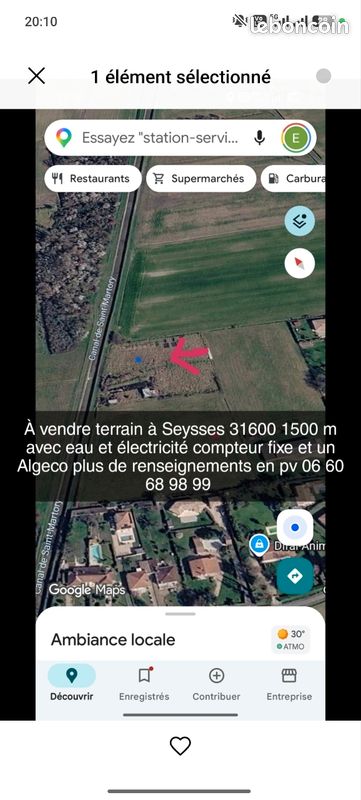 Terrain agricole · à Tarbes · 30 000 €