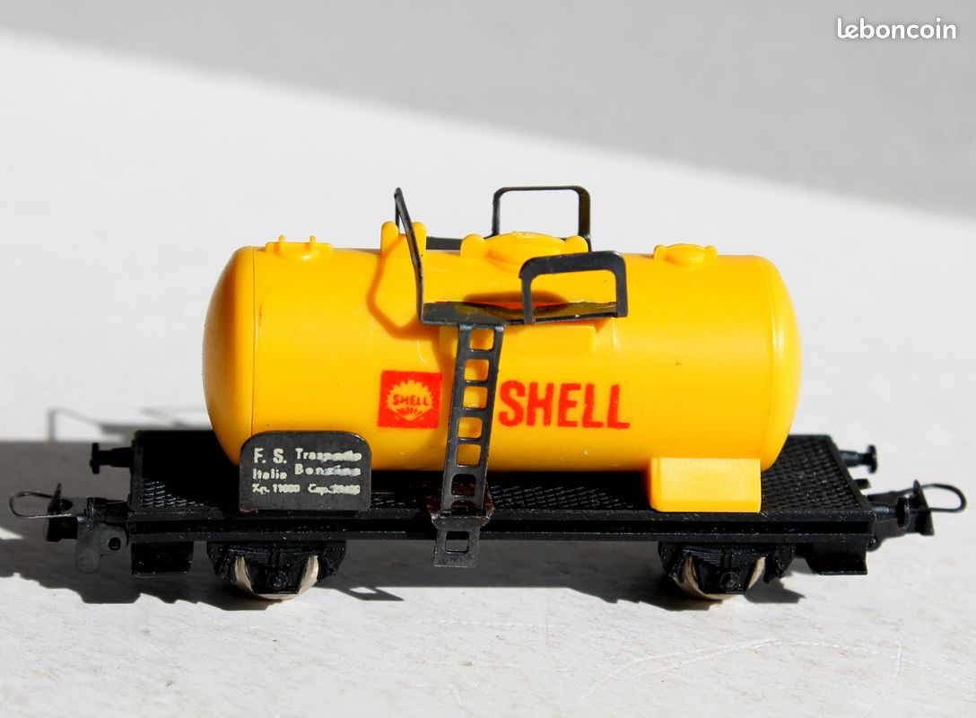Lima micromodel n 1/160, ref. 451 wagon citerne shell fs transport liquide benzina italia - Collection