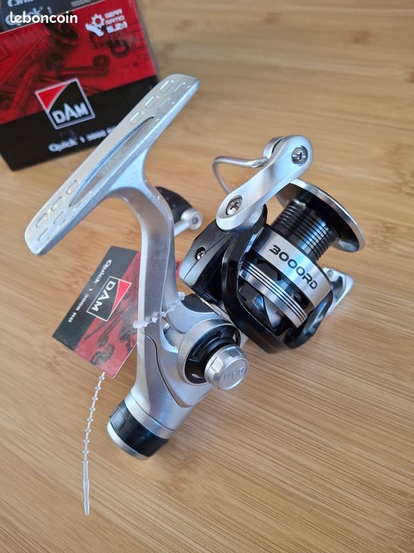 Moulinet Pêche Vintage DAM Quick 330 – Allemagne Ouest, Fonctionnel