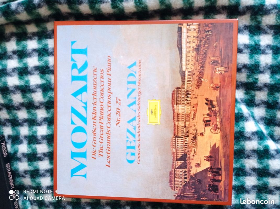 Coffret 33 tours Mozart par Geza Anda concertod 13 et 19 (image 1)