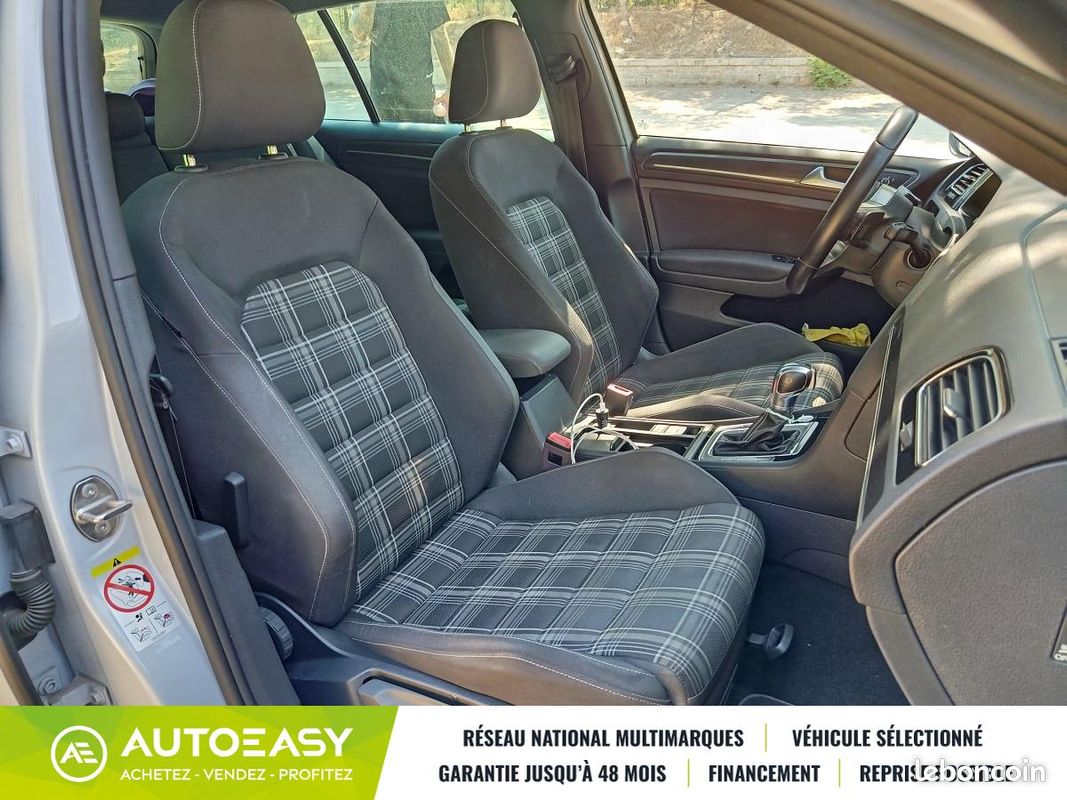 Volkswagen Golf 7 VII ph.2 - GTD - 2.0L TDI 184CH - Française - Virtual - CarPlay - Camera (image 21)