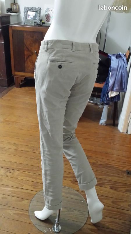 Pantalons droits Weekend max mara 40 (L, T3) (image 3)