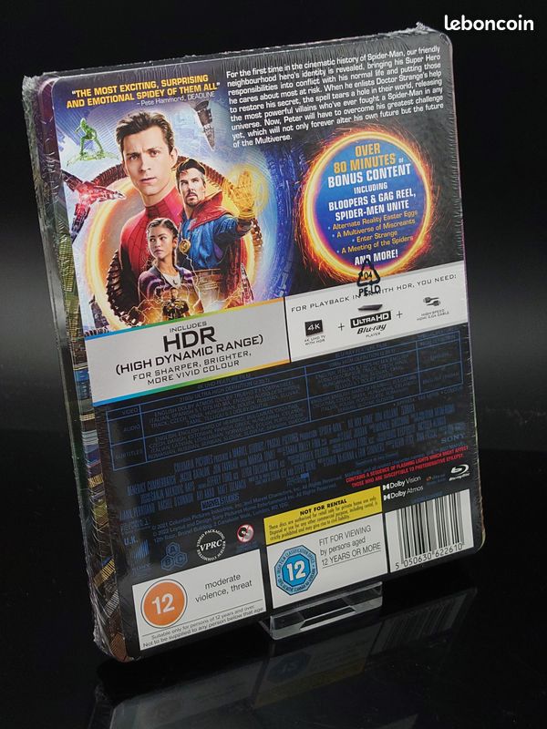 Spider-Man: No Way Home - Steelbook 4K Ultra HD Zavvi (image 2)