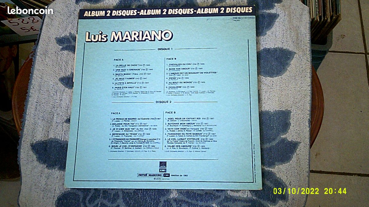 Luis Mariano - 33T (image 3)