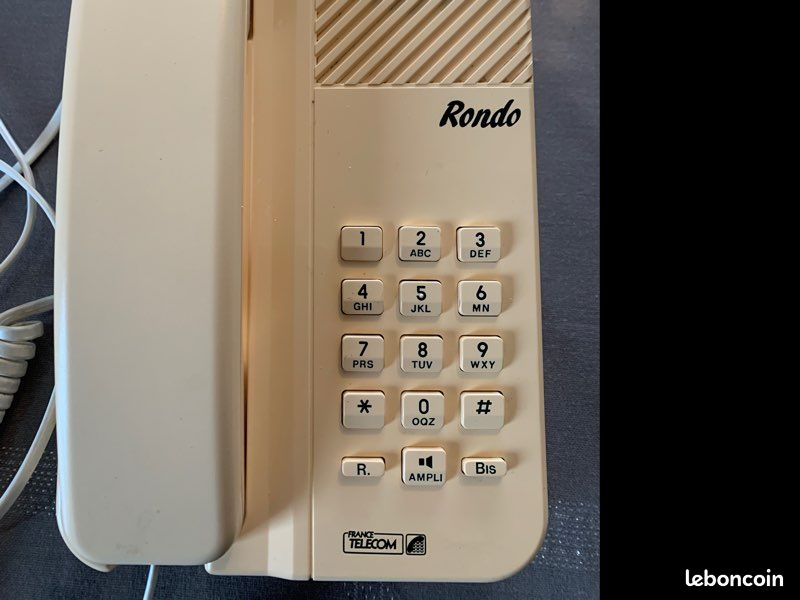 Téléphone filaire Rondo compatible avec box (image 1)
