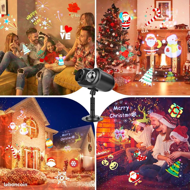 Projecteur Laser étanche pour noël et Halloween - Test et Avis