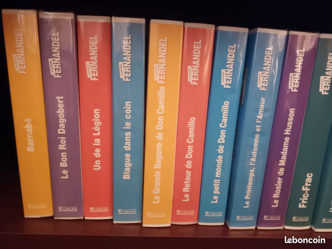20 cassettes vidéo collection de Films de Fernandel (image 3)