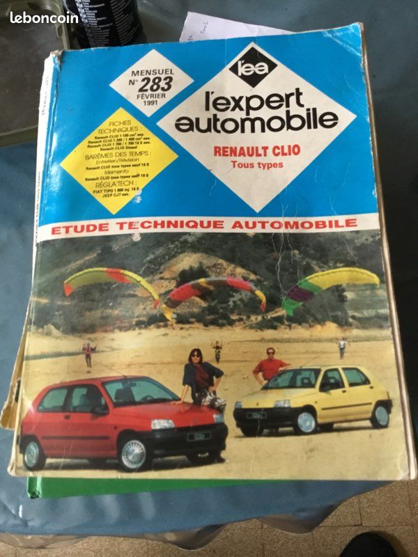 Revue technique automobile Renault clio tous type (image 1)