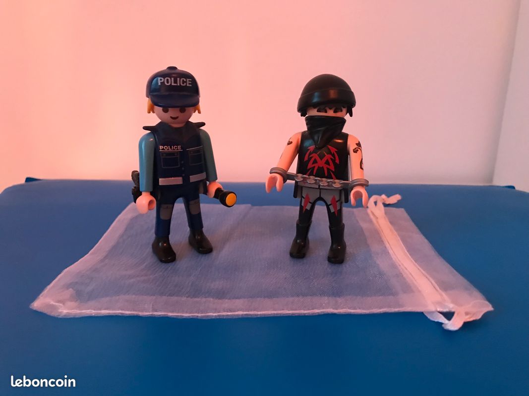 Playmobil - duo Policier et voleur (image 1)