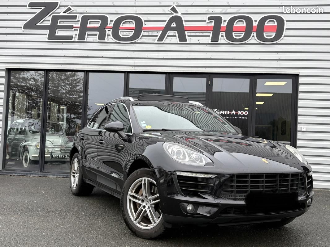 Porsche Macan S diesel 3L V6 258CH ( PDLS+, Siège chauffant av/arr, Toit ouvrant) (image 1)