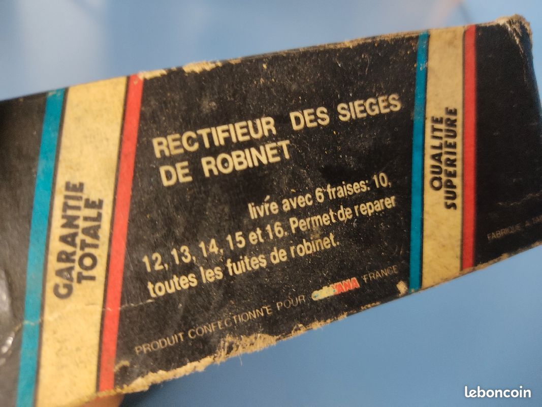 Rectifieur des sièges de robinet (image 3)