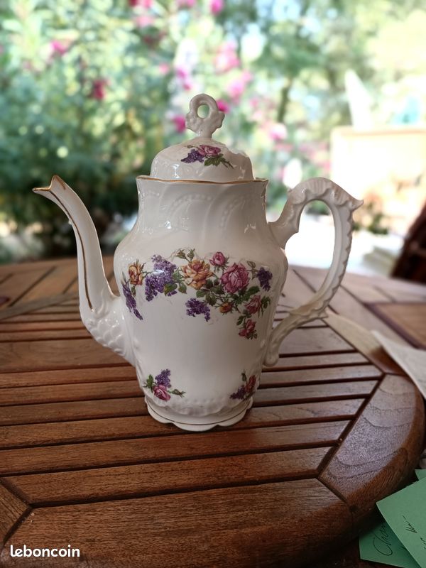 Cafetière porcelaine ancienne (image 2)