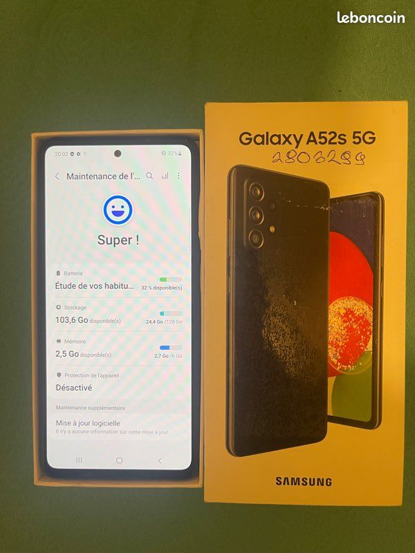 Samsung Galaxy A52s 5G bon prix (image 4)