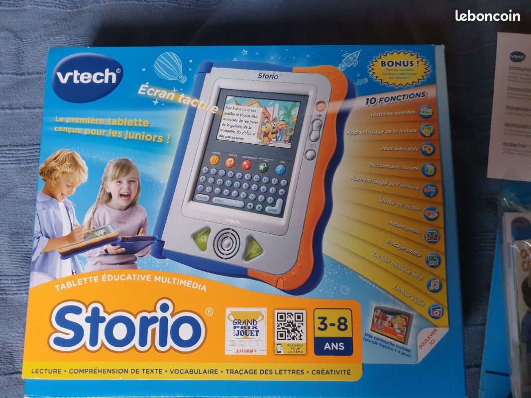 Tablette storio et jeu Cars et Rufus (image 1)