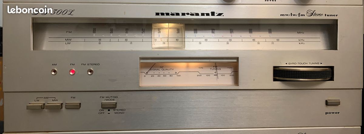 Ensemble Vintage Marantz : Platine SD3000 + Ampli PM500 DC + Tuner ST 300L