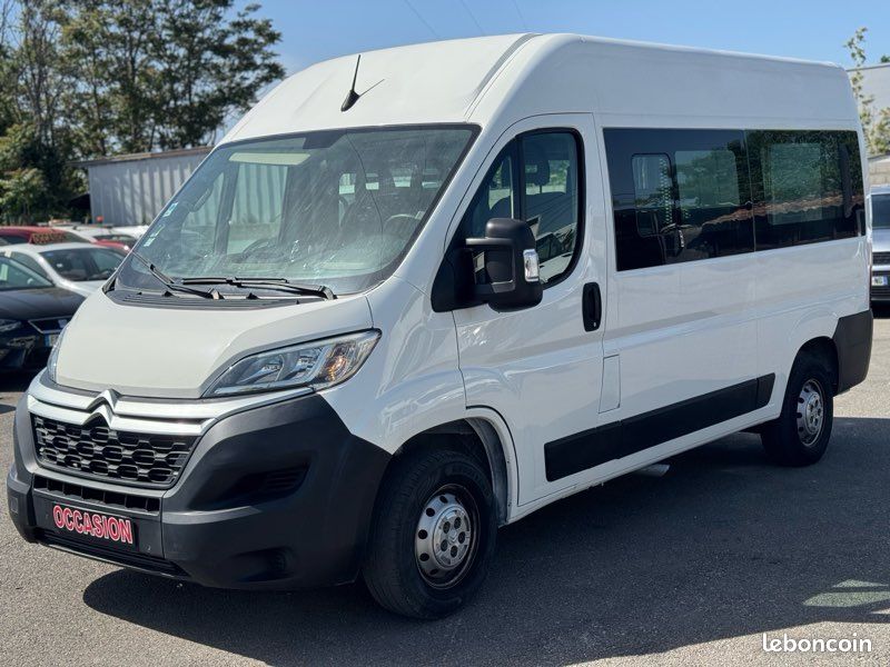 Citroen Jumper Bluehdi 120 l2h2 rampe TPMR 8 places (image 1)