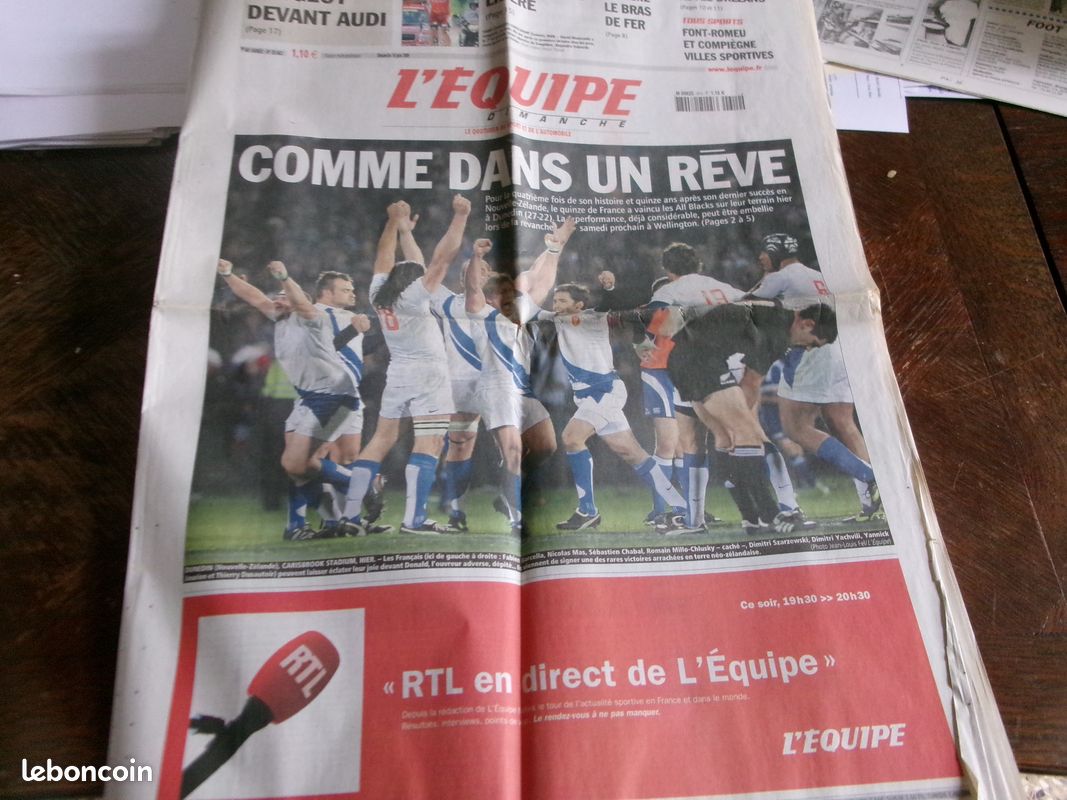 Rugby France Nouvelle-Zélande 2009 (image 1)