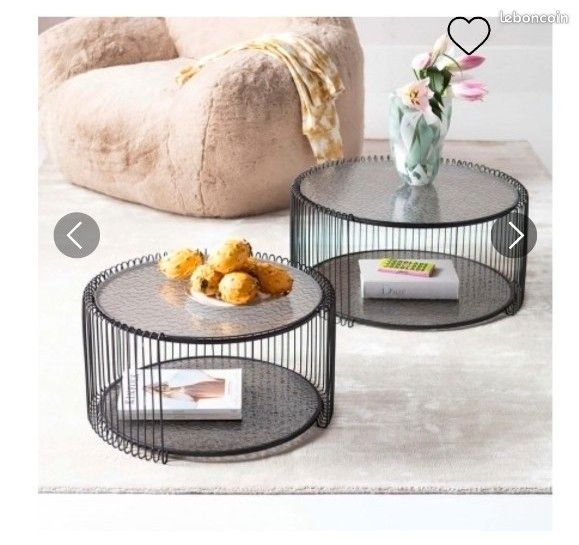 Tables basses Kare Design comme neuves (image 2)