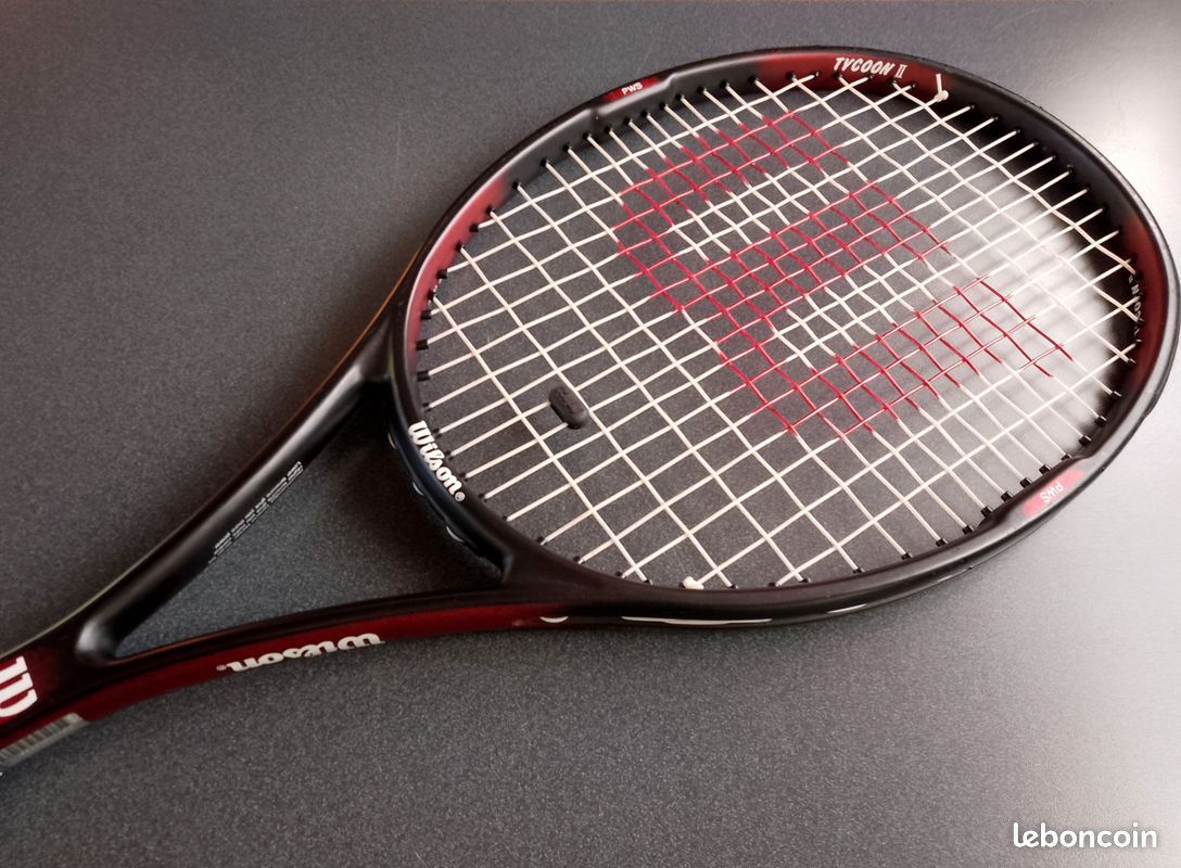 Raquette raquette de tennis vintage Wilson EXTRA II lumière 4
