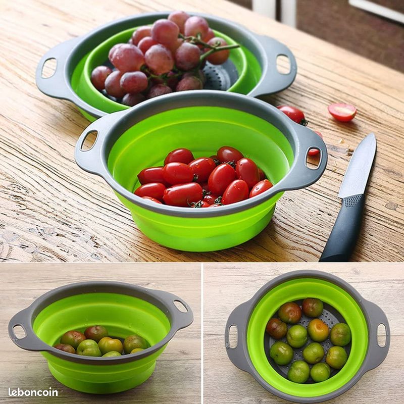 Passoire pliante pour légumes et fruits (image 2)