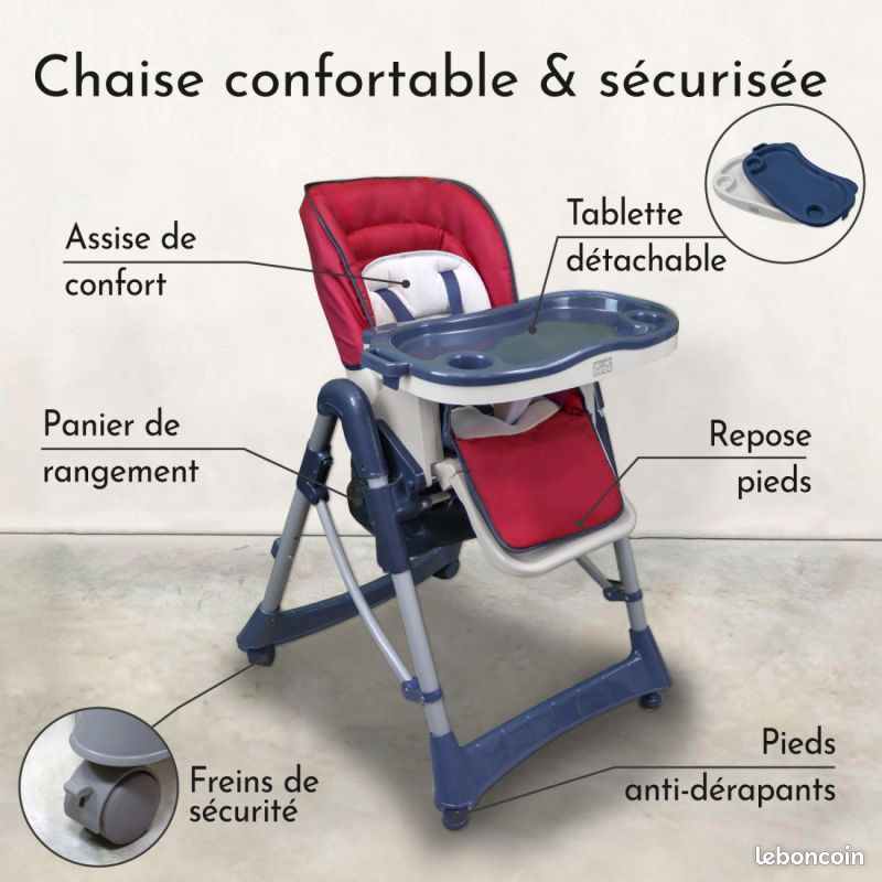 Chaise Haute de Bébé (image 4)
