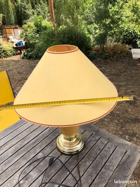 Grande lampe Louis Drimmer vintage signée – fonctionnelle (image 4)