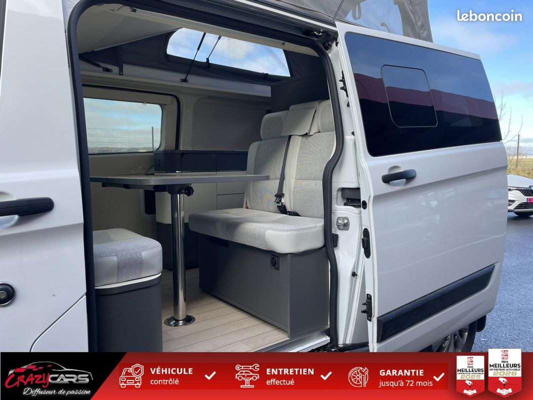 Westfalia custom nugget plus ford kelsey 2.0 ecoblue 170 - cam - camper pack - toit relevable (image 29)