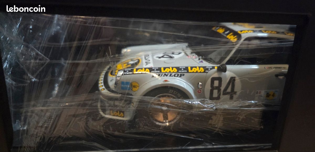 Miniature Porsche 934 #70 Le Mans 1976 - Solido 1/43 - Modifiée - NEUVE