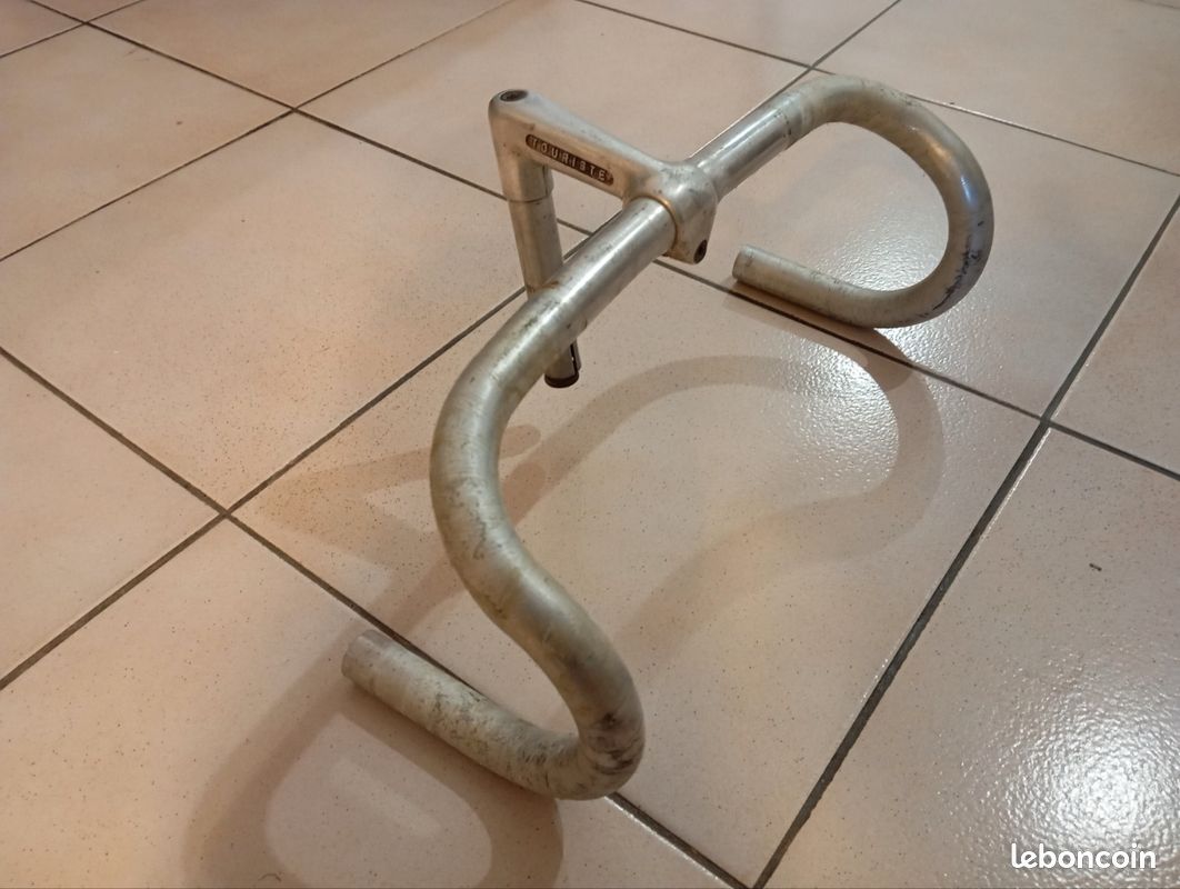 Guidon Et Potence Vintage 3TTT Competizione Gimondi Pour Vélo Course