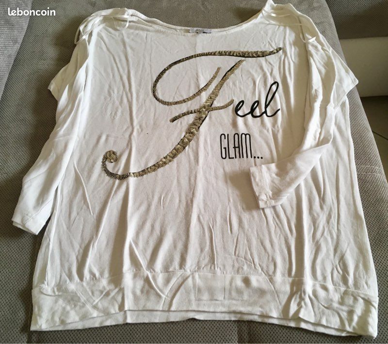 T-shirt manches 3/4 Phildar (image 1)