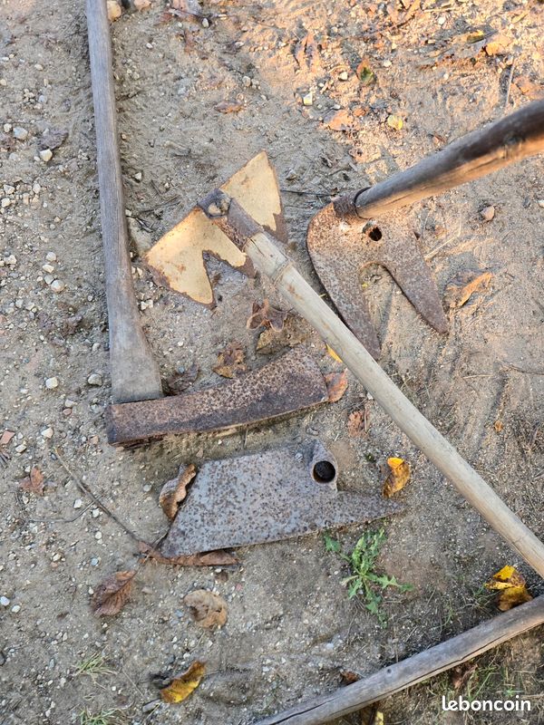 Vieux outils de jardinage (image 1)
