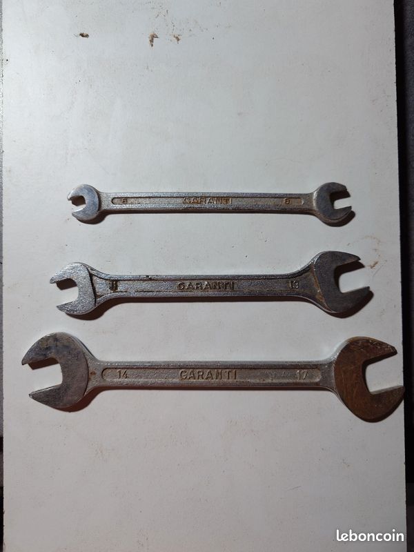 Lot clé plate double fourche garanti (image 1)