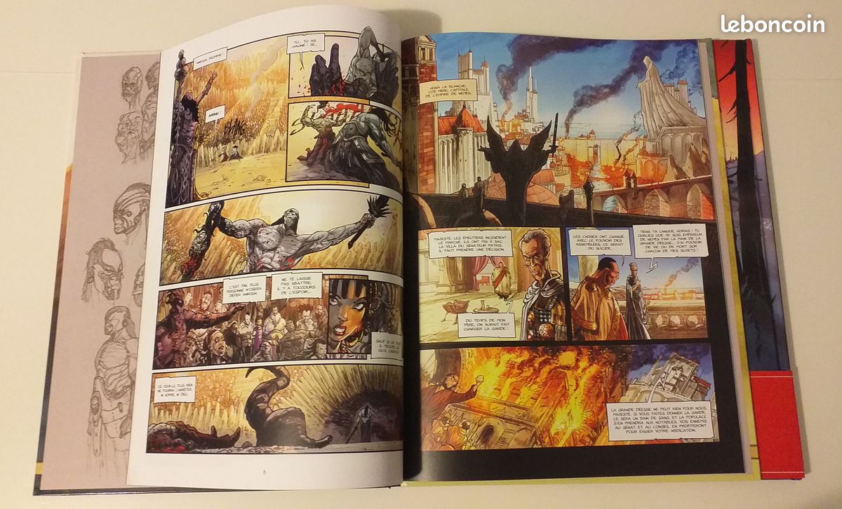 BD La Pierre du Chaos - Tome 1 (1ère édition) (image 5)