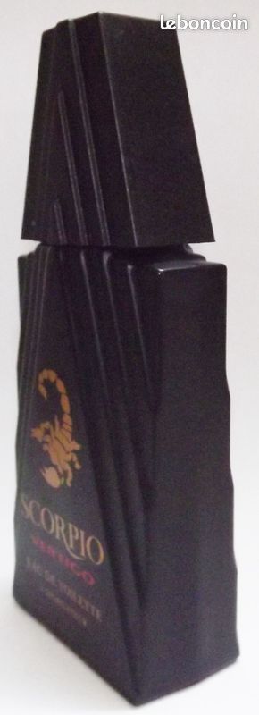 Flacon de parfum vide Eau De Toilette SCORPIO VERTIGO Collection