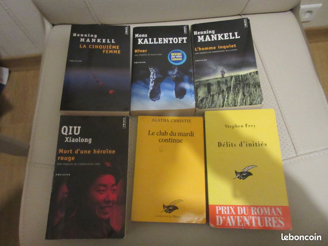 Lot 44 poches policiers (image 3)